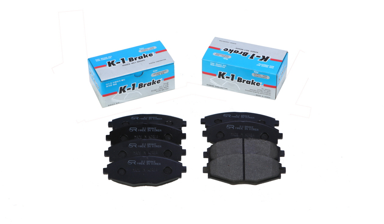 Disc brake pad, K-1 Brake Made in Korea